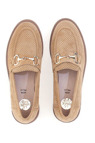 Mocassini beige con morsetto Le havre paris RQ2652