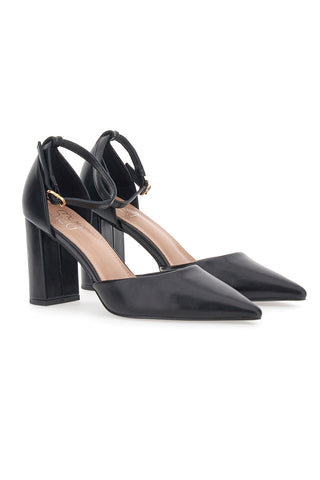 Schwarze Pumps mit hohem Absatz Mon dieu DO19813