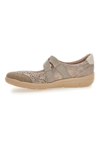 Beige Turnschuhe mit Riemen Relife 67172470301F