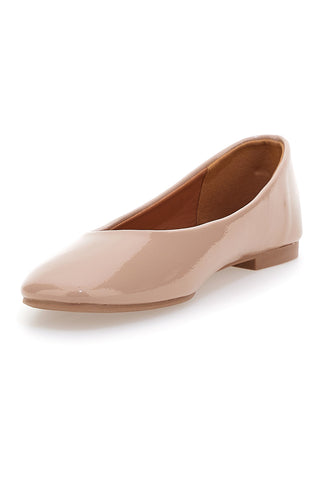 Beige Lackballerinas The First IDEA13 für Damen
