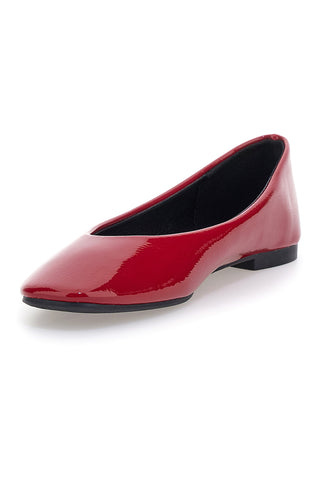 Rote Lackballerinas The First IDEA13 für Damen