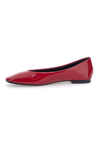 Rote Lackballerinas The First IDEA13 für Damen