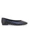 Schwarze Ballerinas mit Nieten The First IDEA13 für Damen