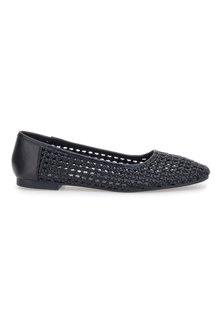 Ballerine nere intrecciate The First IDE11