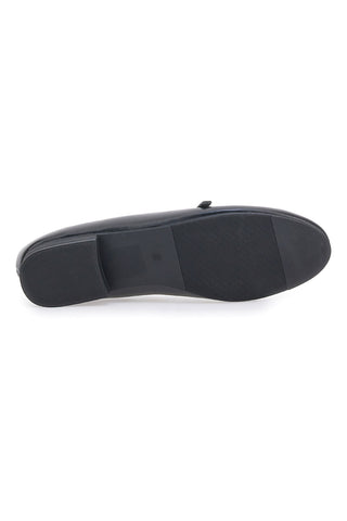 Ballerine nere con cinturini The First IDEA02