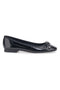 Ballerine nere vernice con fiocco decorativo The First IDE173