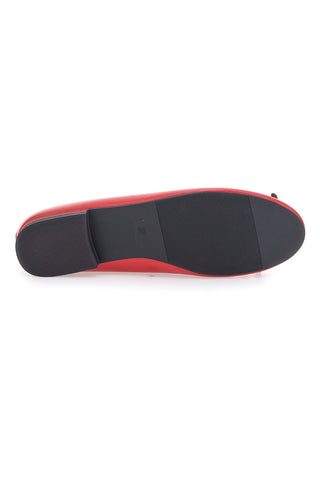 Ballerine rosse con fiocco decorativo The First IDE173