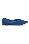 Ballerine blu in tessuto con soletta morbida The First PREA614
