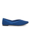 Ballerine blu in tessuto con soletta morbida The First PREA614