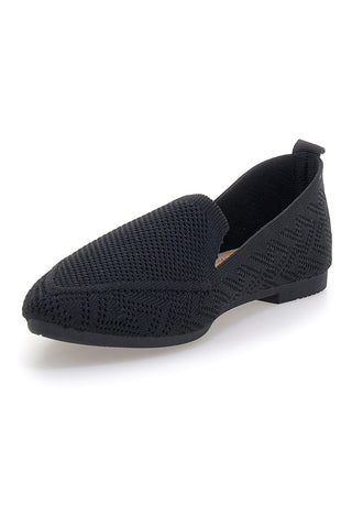 Ballerine nere in tessuto con soletta morbida The First PRE1
