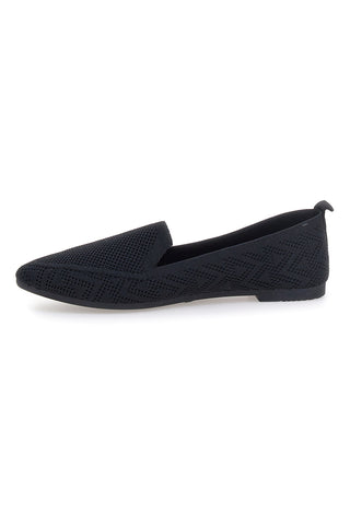 Ballerine nere in tessuto con soletta morbida The First PRE1