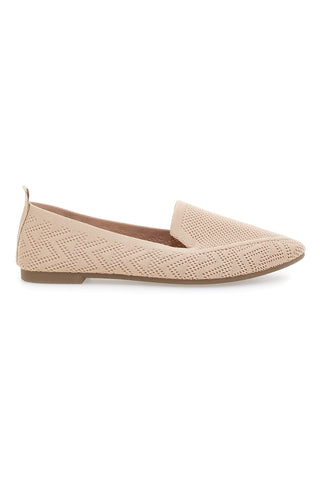 Ballerine beige in tessuto con soletta morbida The First PRE1