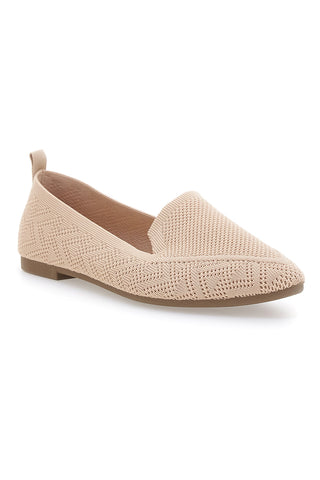 Ballerine beige in tessuto con soletta morbida The First PRE1