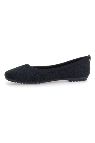 Ballerine nere in tessuto con soletta morbida The First PRE2
