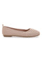 Ballerine beige in tessuto con soletta morbida The First PRE2