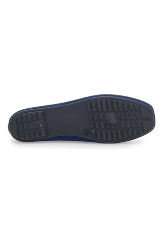 Ballerine blu in tessuto con soletta morbida The First PRE3