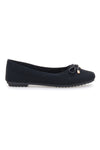 Ballerine nere in tessuto con soletta morbida The First PRE3