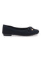 Ballerine nere in tessuto con soletta morbida The First PRE3