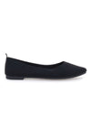 Ballerine nere in tessuto con soletta morbida The First PRESZ42