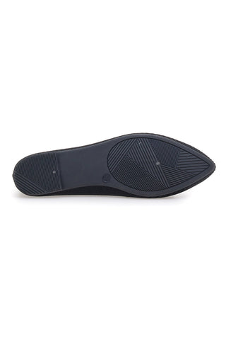 Ballerine nere in tessuto con soletta morbida The First PRESZ42