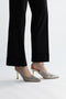 Gold und Silber Pumps mit Strass und Riemen First Lady P660