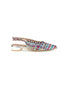 Mehrfarbige gewebte Slingback-Pumps First Lady P661