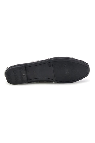 Ballerine nere con borchie First lady P676