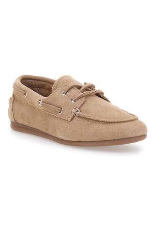 Mocassini beige in pelle con soletta removibile Pittarello Capsule BT261060001A