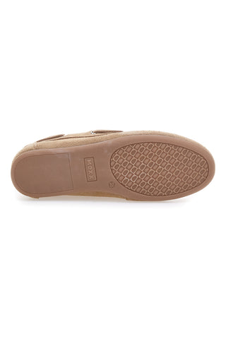Mocassini beige in pelle con soletta removibile Pittarello Capsule BT261060001A