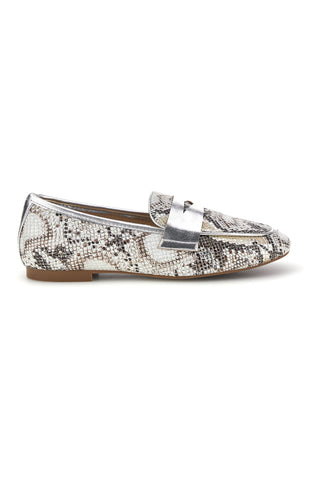 Mocassini beige stampa animalier Le havre paris TW26S2300807