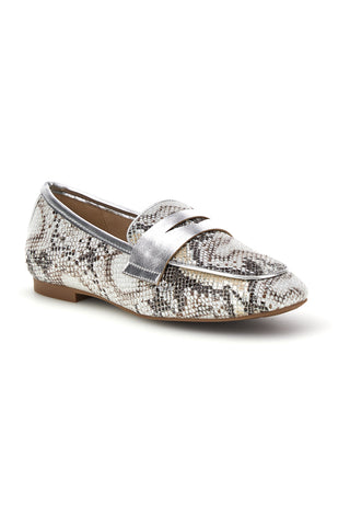 Mocassini beige stampa animalier Le havre paris TW26S2300807