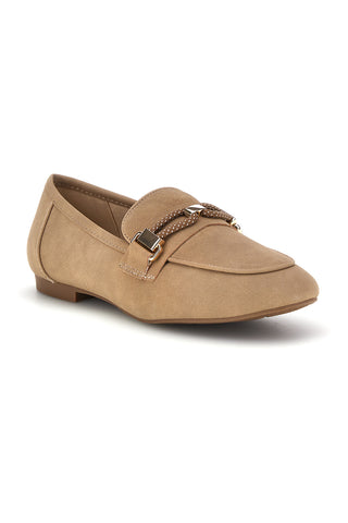 Mocassini beige con morsetto Le havre paris TW26S2300812