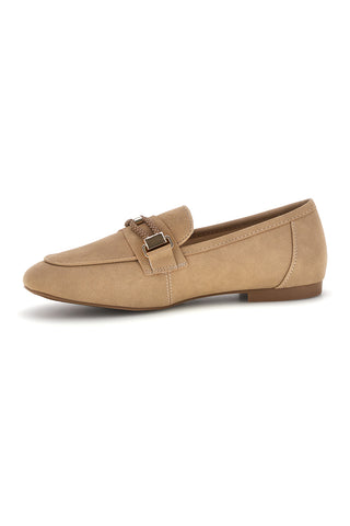 Mocassini beige con morsetto Le havre paris TW26S2300812