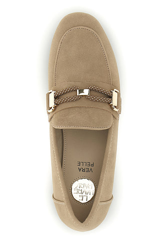 Beige Mokassins mit Hufeisen Le havre paris TW26S2300812