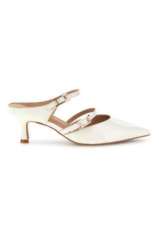 Slingback Bianche con punta affusolata Mon Dieu 9447Q7