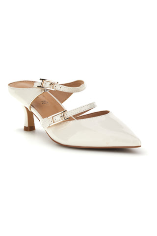 Slingback Bianche con punta affusolata Mon Dieu 9447Q7