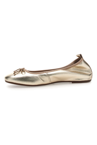 Ballerina platino in vera pelle Pittarello Look 818005