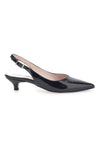 Schwarze Damen Pumps mit Slingback-Riemen Pittarello Glam 3135