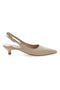 Décolleté da donna beige con cinturino slingback Pittarello Glam 3123