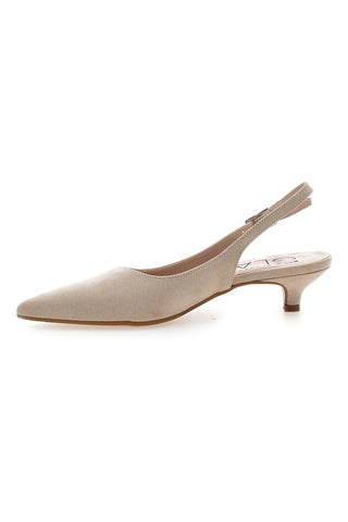 Décolleté da donna beige con cinturino slingback Pittarello Glam 3123