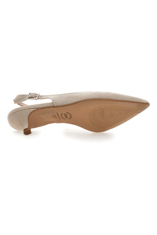 Beige Damen Pumps mit Slingback-Riemen Pittarello Glam 3123