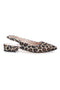 Damen Pumps mit Leopardenmuster und Slingback-Riemen Pittarello Glam 3883