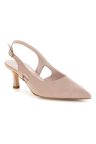 Beige Pumps mit Riemen Pittarello glam 3992