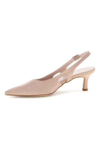 Beige Pumps mit Riemen Pittarello glam 3992