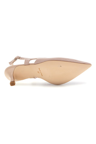Beige Pumps mit Riemen Pittarello glam 3992