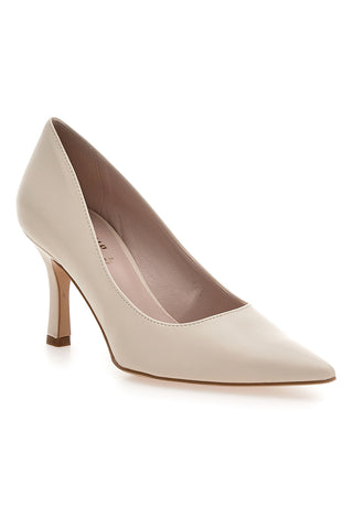 Décolleté panna con tacco Pittarello Glam 3866