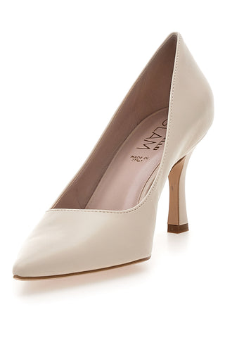 Décolleté panna con tacco Pittarello Glam 3866