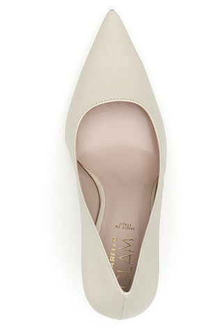 Décolleté panna con tacco Pittarello Glam 3866