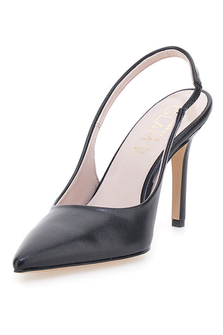 Schwarze Damen Slingback Pumps Pittarello Glam 3837