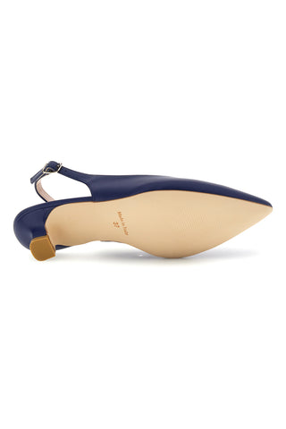 Décolleté blu con cinturino Pittarello glam 3990